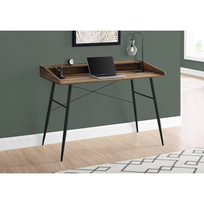 Computer Desk, Home Office, Laptop, Storage Shelves, 48"L