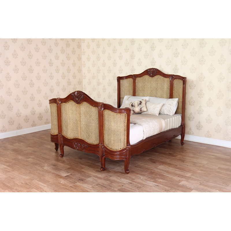 Lecanuet Bed, Wax Polish, Super King (6')