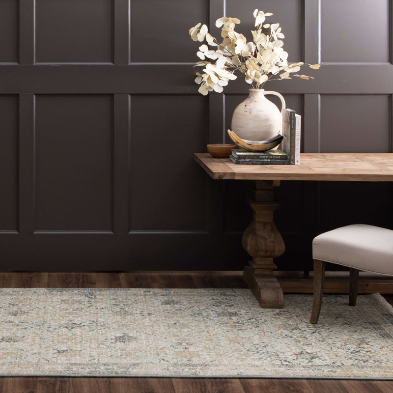 Tapis gris titane, Rectangle 5 pi 3 po x 7 pi 10 po