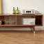 Pure solid wood minimalist TV cabinet