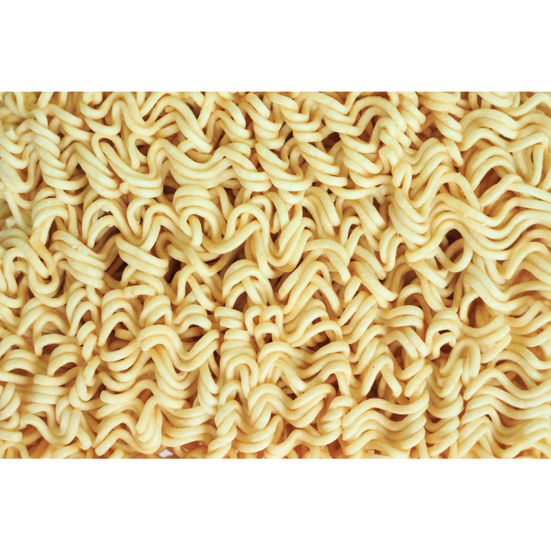 Close-up Of Noodle by Angintaravichian - Wrapped Canvas Print, 30cm H x 46cm W
