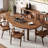Walnut Free form Solid Wood desks-107551907