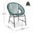 OUDOOR WICKER CHAIR, SET OF 2-89647152