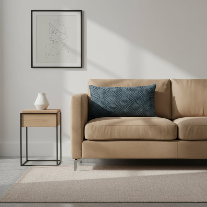 Coussin Explorer Sutter, Pacific, H 13 po x l 24 po, Forme rectangulaire