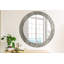 Huldar Glass Flat Wall Mirror