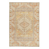One-of-a-Kind Rectangle 6'2" X 9' Hand Knotted Area Rug