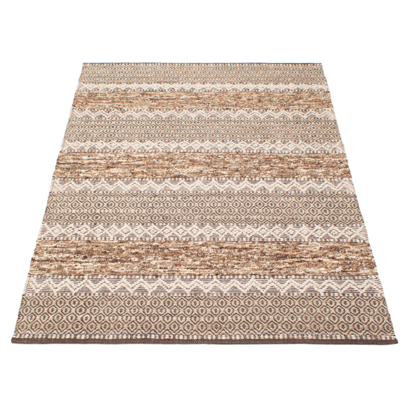 Tapis taupe Sienna 5 pi 2 po x 8 pi 4 po