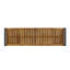 Banc en bois et métal Hopkins-1977354315