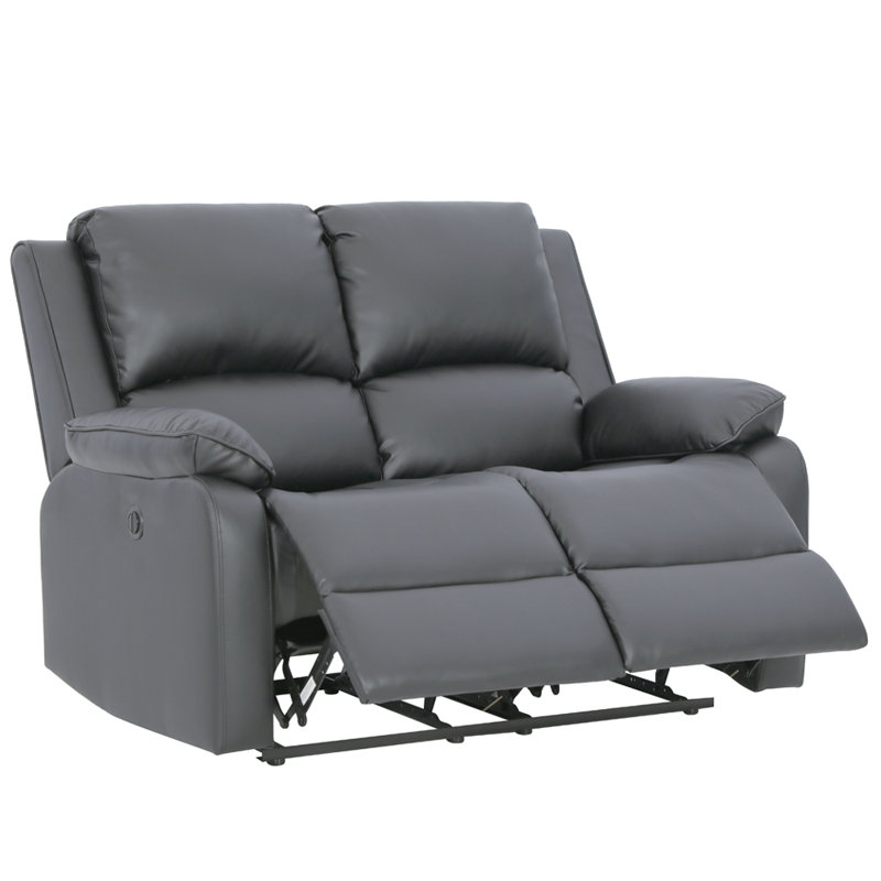 Hidayet Upholstered Electric Recliner, Grey