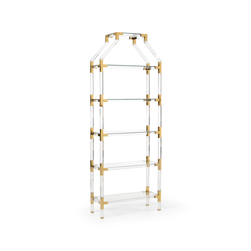 Gainsboro Etagere Bookcase