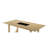 Blayde Natural Finish Dining Table