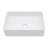19.63"X13.69" White Ceramic Rectangular Vessel Bathroom Sink