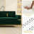86 Inch Modern Velvet Sofa-1783556916