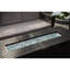 Table de foyer d'extérieur au propane 57 po au gaz 57 po, table de salle à manger avec foyer pour foyer de 50000 BTU avec couvercle, verre à feu, rectangulaire, certification ETL, pour terrasse de jardin-moka-1200982136