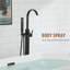 Single Handle Floor Mounted Tub Faucet-107558523