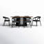 Ensemble de salle à manger ovale Buffolino L 79 po x l 43 po-98202744-98202746