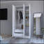 Garde-robe Erie, chambre à coucher, blanc-122826246