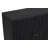 Grandos 4-door Sideboard In Transitional  Graphite Black On Reclaimed Solid Wood