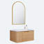 Meuble-lavabo flottant avec miroir 30 po