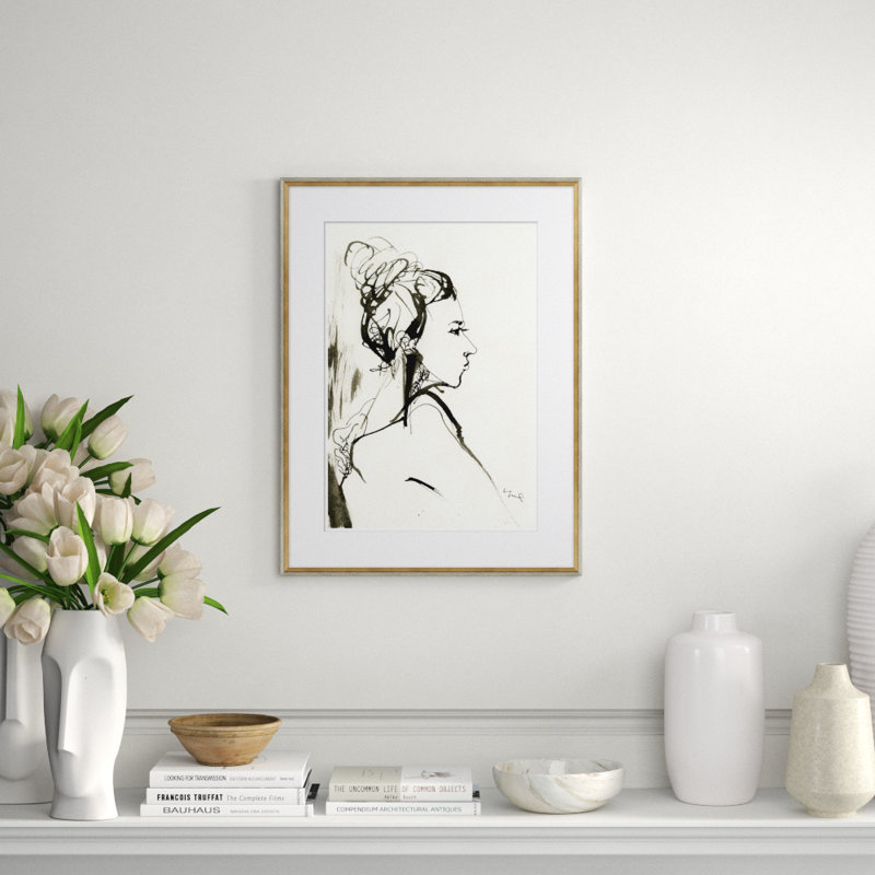 Profile Sketch Giclee Print by Yuki Osada