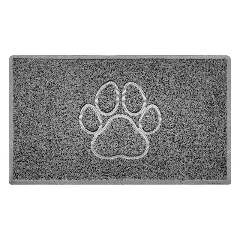 Non-Slip Indoor / Outdoor Doormat, Grey, 45cm W x 75cm L