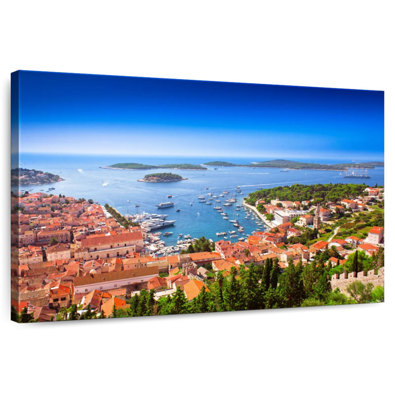 Gillard Hvar In Croatia, 30" H x 45" W