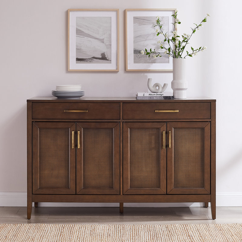 Arnfinnur 56'' Sideboard, Dark Brown