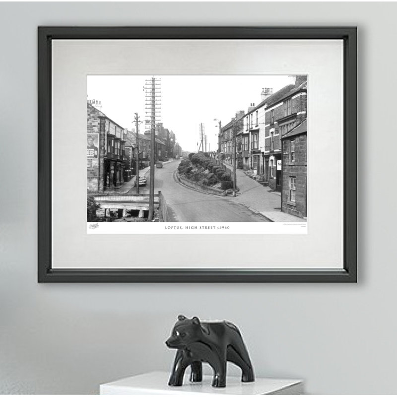 Loftus, High Street C1960 - Single Picture Frame Print, 45cm H x 60cm W x 2.3cm D