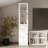 Tall Cabinet With Tempered Glass Door