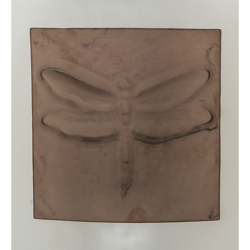 Plafonnier encastré 1 lumière Kayme Wings, Ambre