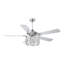 Zeiger 52'' Double-Sided 5-Blade Crystal Indoor Ceiling Fan with Remote Control and Light Kit Included-1026183733