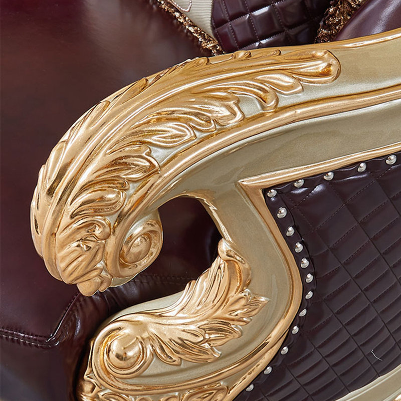 Causeuse en cuir véritable European Luxury