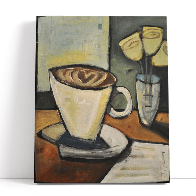 Java Love - Canvas Print Wall Art, 20" H x 16" W