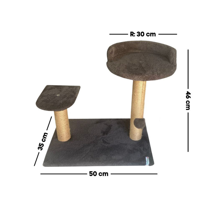 Grattoir pour chat, Anthracite