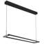 1 - Light Matte Black LED Pendant
