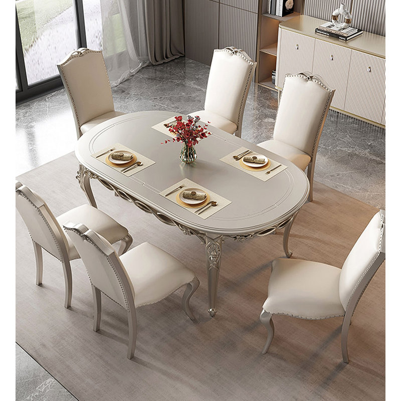 Table de salle à manger American Light, H 29,53 po x l 31,5 po x L 55,12 po