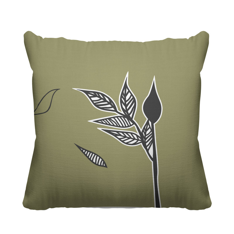 Housse de coussin d'intérieur Senufo Tribal, 16 po x 1 po