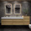 Meuble-lavabo mural double 104 po Albizu-69316024