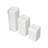 Matheson Set Of 3 White Marble Taper Candle Holders