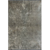Rapture Beige/Gray Chevron Luxury Area Rug
