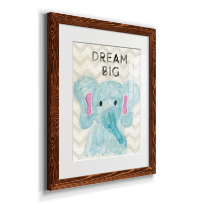 Safari Dream Big - Cadre photo, reproduction d'art sur papier