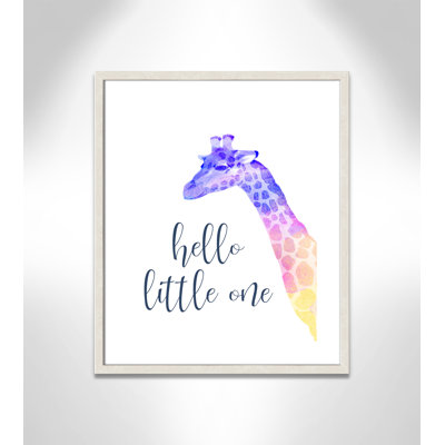 Hello Little One Framed Art