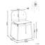 Layden 50cm H Fabric Upholstered Side Chair