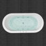 Baignoire de trempage autoportante 67 po x 32 po