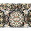 High-Quality Hand-Knotted Black Area Rug