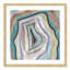 Agate moderne bleu sarcelle - peinture encadrée-60347034-60347044
