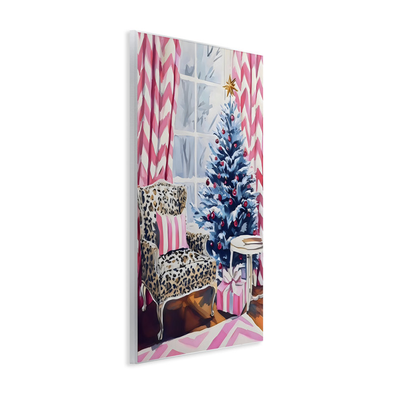 Plaque murale de Noël tendance tendance, design par Arlington Prints, H 15 po x l 10 po