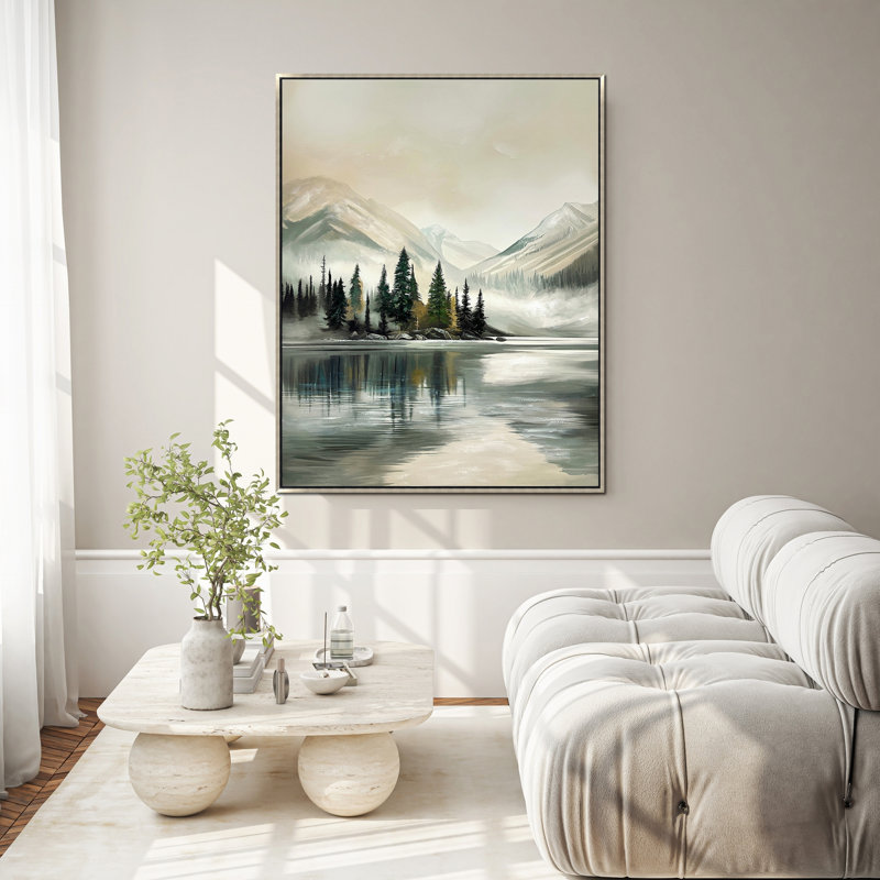 Whispered Summit Canvas Wall Art