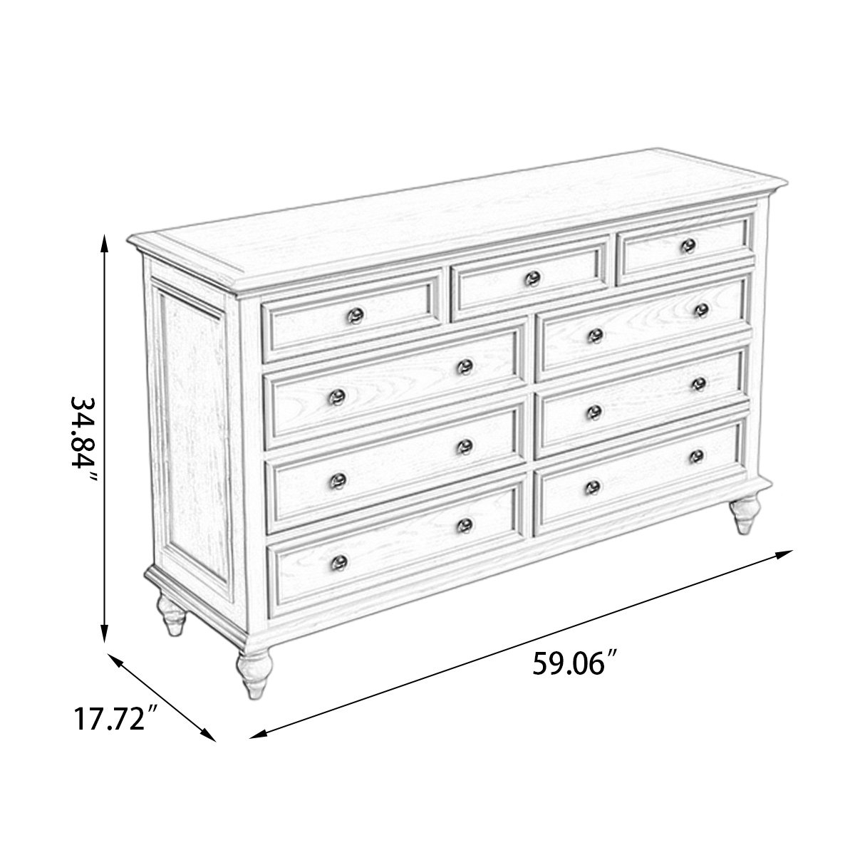 Open Edge Sports 59.06" Green Solid+ Manufactured Wood Accent Cabinet ...