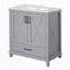Meuble-lavabo de 30 pouces avec lavabo simple-1958212039